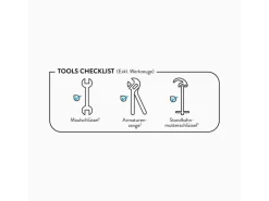 Sale baliv Waschtischarmatur WT-5071 Chrom-Schwarz