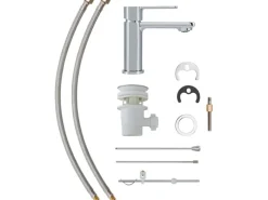 baliv Waschtischarmatur WT-660 Chrom< Einhebelmischer