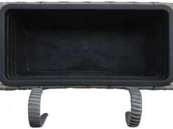 Balkonkasten Polyrattan 40 cm x 28 cm x 22 cm< Töpfe