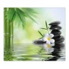 Sale Banjado Herdabdeckplatte Glas 1 Teilig 60x52CM Schneidebrett Herdabdeckung Mit Motiv Steine & Relax 6