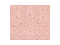 Banjado Herdabdeckplatte Glas 2 Teilig Je 30x52CM Schneidebrett Herdabdeckung Mit Motiv Rosa Arabesque< Herde|Kochfelder