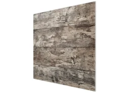 Banjado Herdabdeckplatte Glas 1 Teilig 60x52CM Schneidebrett Herdabdeckung Mit Motiv Alte Planken< Schneidebretter|Herdabdeckungen