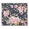 Banjado Herdabdeckplatte Glas 2 Teilig Je 30x52CM Schneidebrett Herdabdeckung Mit Motiv Rosen Auf Anthrazit< Schneidebretter|Herdabdeckungen