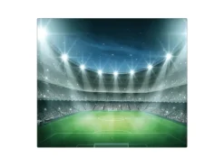 Banjado Herdabdeckplatte Glas 1 Teilig 60x52CM Schneidebrett Herdabdeckung Mit Motiv Arena< Schneidebretter|Herde