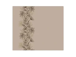 Hot Banjado Herdabdeckplatte Glas 1 Teilig 60x52CM Schneidebrett Herdabdeckung Mit Motiv Baumwollblüte Monochrom