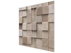 Banjado Herde|Kochfelder<Herdabdeckplatte Glas 2 Teilig Je 30x52CM Schneidebrett Herdabdeckung Mit Motiv Bauklötze Relief
