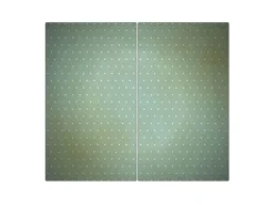 Clearance Banjado Herdabdeckplatte Glas 2 Teilig Je 30x52CM Schneidebrett Herdabdeckung Mit Motiv Punkte Im Focus