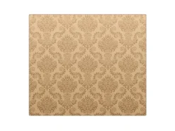 Banjado Herdabdeckungen|Herde<Herdabdeckplatte Glas 1 Teilig 60x52CM Schneidebrett Herdabdeckung Mit Motiv Tapete Beige