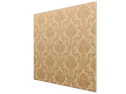 Banjado Herdabdeckungen|Herde<Herdabdeckplatte Glas 1 Teilig 60x52CM Schneidebrett Herdabdeckung Mit Motiv Tapete Beige