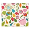 Outlet Banjado Herdabdeckplatte Glas 1 Teilig 60x52CM Schneidebrett Herdabdeckung Mit Motiv Blumen Naiv