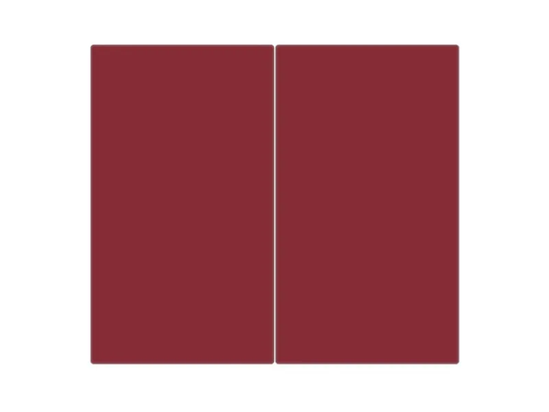 Best Banjado Herdabdeckplatte Glas 2 Teilig Je 30x52CM Schneidebrett Herdabdeckung Mit Motiv Burgund