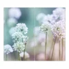 Banjado Herdabdeckplatte Glas 2 Teilig Je 30x52CM Schneidebrett Herdabdeckung Mit Motiv Lauchblüte< Schneidebretter|Herdabdeckungen
