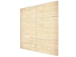 Banjado Schneidebretter|Herdabdeckungen<Herdabdeckplatte Glas 2 Teilig Je 30x52CM Schneidebrett Herdabdeckung Mit Motiv Bretter
