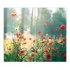 Banjado Herdabdeckplatte Glas 2 Teilig Je 30x52CM Schneidebrett Herdabdeckung Mit Motiv Waldmohn< Schneidebretter|Herde