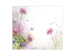 Banjado Herdabdeckplatte Glas 1 Teilig 60x52CM Schneidebrett Herdabdeckung Mit Motiv Glitzernde Wiese< Herdabdeckungen|Schneidebretter