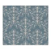 Banjado Schneidebretter|Herdabdeckungen<Herdabdeckplatte Glas 2 Teilig Je 30x52CM Schneidebrett Herdabdeckung Mit Motiv Royal Creme Blau