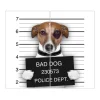 Banjado Herdabdeckplatte Glas 2 Teilig Je 30x52CM Schneidebrett Herdabdeckung Mit Motiv Bad Dog Jack Russel< Schneidebretter|Herde