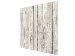 Banjado Schneidebretter|Herdabdeckungen<Herdabdeckplatte Glas 1 Teilig 60x52CM Schneidebrett Herdabdeckung Mit Motiv Weißes Holz