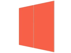 Sale Banjado Herdabdeckplatte Glas 2 Teilig Je 30x52CM Schneidebrett Herdabdeckung Mit Motiv Orange