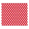 Discount Banjado Herdabdeckplatte Glas 1 Teilig 60x52CM Schneidebrett Herdabdeckung Mit Motiv Punkte Rot