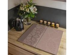 Discount Banjado Herdabdeckplatte Glas 2 Teilig Je 30x52CM Schneidebrett Herdabdeckung Mit Motiv Muster Blätter