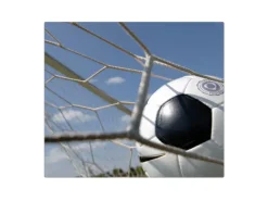 Banjado Herdabdeckplatte Glas 1 Teilig 60x52CM Schneidebrett Herdabdeckung Mit Motiv Fußball< Schneidebretter|Herdabdeckungen