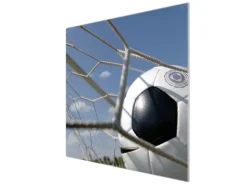 Banjado Herdabdeckplatte Glas 1 Teilig 60x52CM Schneidebrett Herdabdeckung Mit Motiv Fußball< Schneidebretter|Herdabdeckungen