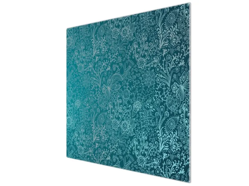 Banjado Herdabdeckplatte Glas 1 Teilig 60x52CM Schneidebrett Herdabdeckung Mit Motiv Mandala Landschaft< Schneidebretter|Herdabdeckungen