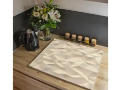 Banjado Herdabdeckungen|Herde<Herdabdeckplatte Glas 1 Teilig 60x52CM Schneidebrett Herdabdeckung Mit Motiv Steinwand 2