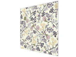 Banjado Herdabdeckplatte Glas 2 Teilig Je 30x52CM Schneidebrett Herdabdeckung Mit Motiv Florale Tapete< Herde|Kochfelder