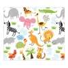 Banjado Herdabdeckungen|Herde<Herdabdeckplatte Glas 1 Teilig 60x52CM Schneidebrett Herdabdeckung Mit Motiv Fröhliche Tiere