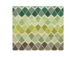 Banjado Herdabdeckplatte Glas 1 Teilig 60x52CM Schneidebrett Herdabdeckung Mit Motiv Vier Farben Grün< Schneidebretter|Herde