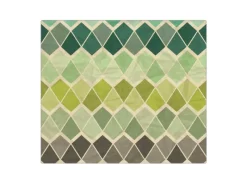 Banjado Herdabdeckplatte Glas 1 Teilig 60x52CM Schneidebrett Herdabdeckung Mit Motiv Vier Farben Grün< Schneidebretter|Herde