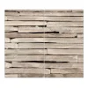 Banjado Herdabdeckplatte Glas 2 Teilig Je 30x52CM Schneidebrett Herdabdeckung Mit Motiv Steinplatten