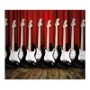 Banjado Schneidebretter|Herde<Herdabdeckplatte Glas 1 Teilig 60x52CM Schneidebrett Herdabdeckung Mit Motiv E-Gitarren