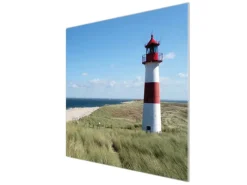 Banjado Herde|Kochfelder<Herdabdeckplatte Glas 1 Teilig 60x52CM Schneidebrett Herdabdeckung Mit Motiv Leuchtturm