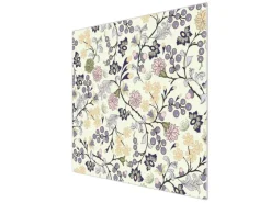 Banjado Herdabdeckplatte Glas 1 Teilig 60x52CM Schneidebrett Herdabdeckung Mit Motiv Florale Tapete< Herde|Kochfelder