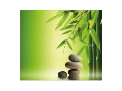 Banjado Herdabdeckplatte Glas 1 Teilig 60x52CM Schneidebrett Herdabdeckung Mit Motiv Innere Ruhe< Schneidebretter|Herde