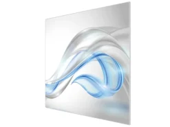 Banjado Herdabdeckplatte Glas 1 Teilig 60x52CM Schneidebrett Herdabdeckung Mit Motiv Blauer Schleier< Herdabdeckungen|Herde