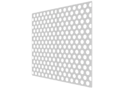 Banjado Herdabdeckplatte Glas 2 Teilig Je 30x52CM Schneidebrett Herdabdeckung Mit Motiv Punkte Grau