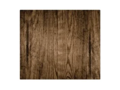 Discount Banjado Herdabdeckplatte Glas 1 Teilig 60x52CM Schneidebrett Herdabdeckung Mit Motiv Maserung Dunkel