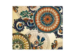 Banjado Herde|Kochfelder<Herdabdeckplatte Glas 2 Teilig Je 30x52CM Schneidebrett Herdabdeckung Mit Motiv Modernes Mandala