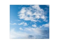 Banjado Herdabdeckungen|Kochfelder<Herdabdeckplatte Glas 1 Teilig 60x52CM Schneidebrett Herdabdeckung Mit Motiv Wolken 1