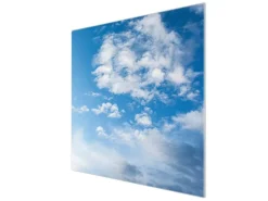 Banjado Herdabdeckungen|Kochfelder<Herdabdeckplatte Glas 1 Teilig 60x52CM Schneidebrett Herdabdeckung Mit Motiv Wolken 1