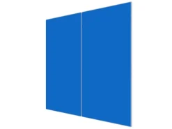 Banjado Herdabdeckplatte Glas 2 Teilig Je 30x52CM Schneidebrett Herdabdeckung Mit Motiv Signalblau< Herdabdeckungen|Kochfelder