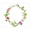 Banjado Herdabdeckplatte Glas 1 Teilig 60x52CM Schneidebrett Herdabdeckung Mit Motiv Aquarell Blumenring< Herdabdeckungen|Herde