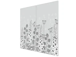 Banjado Herdabdeckungen|Herde<Herdabdeckplatte Glas 2 Teilig Je 30x52CM Schneidebrett Herdabdeckung Mit Motiv Wegesrand