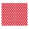 Banjado Herdabdeckplatte Glas 2 Teilig Je 30x52CM Schneidebrett Herdabdeckung Mit Motiv Punkte Rot< Schneidebretter|Herdabdeckungen