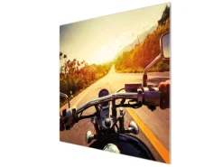 Online Banjado Herdabdeckplatte Glas 1 Teilig 60x52CM Schneidebrett Herdabdeckung Mit Motiv Easy Rider