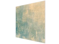 Banjado Herde|Kochfelder<Herdabdeckplatte Glas 2 Teilig Je 30x52CM Schneidebrett Herdabdeckung Mit Motiv Patina Grün